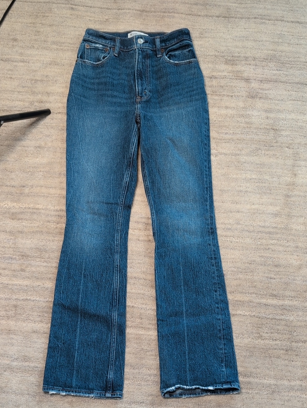 Abercrombie & Fitch 70s Vintage Flare High Rise 0/25R